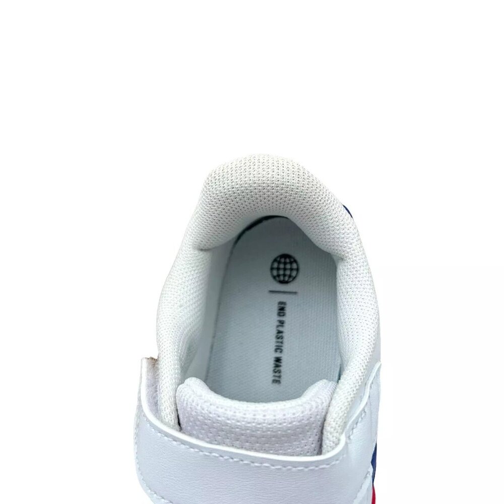 Adidas Breaknet Youth Boy's/Girl's‎ Slip on Sneakers Size 1.5 White/Multi Shoes - Picture 9 of 15
